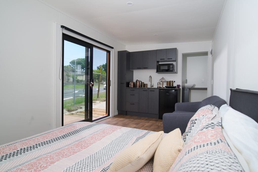 interior view of 19sqm studio